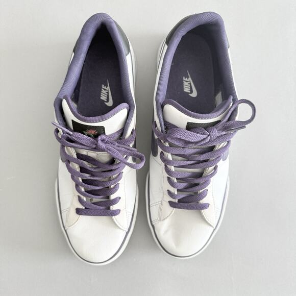 Nike 2012 Year Of The Dragon Purple And White Sneakers In Size 9 - Picture 3 of 14